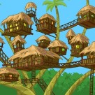 Casa na ilha deserta